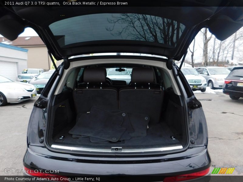 Orca Black Metallic / Espresso Brown 2011 Audi Q7 3.0 TFSI quattro