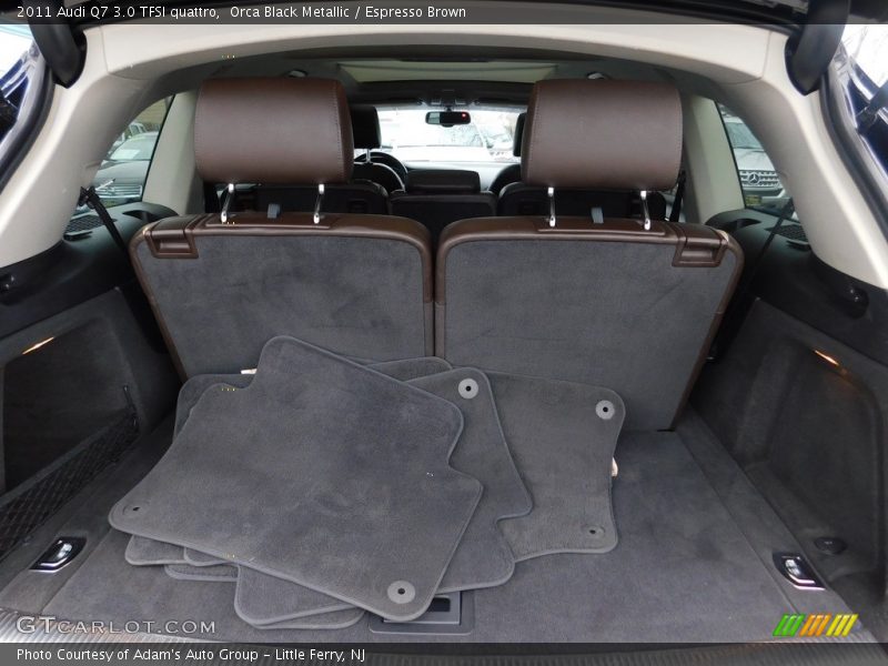 Orca Black Metallic / Espresso Brown 2011 Audi Q7 3.0 TFSI quattro