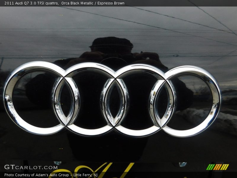 Orca Black Metallic / Espresso Brown 2011 Audi Q7 3.0 TFSI quattro