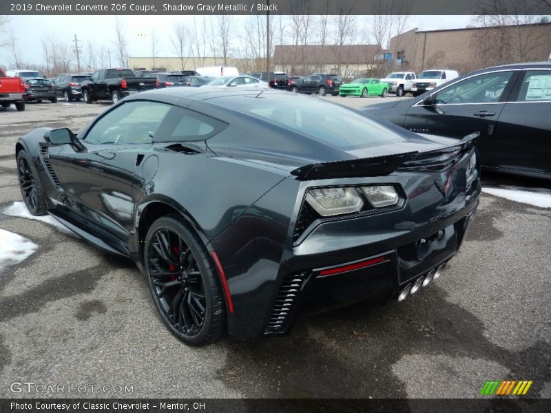 Shadow Gray Metallic / Black 2019 Chevrolet Corvette Z06 Coupe