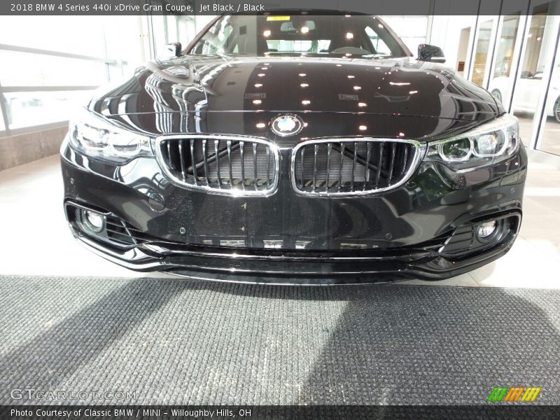 Jet Black / Black 2018 BMW 4 Series 440i xDrive Gran Coupe