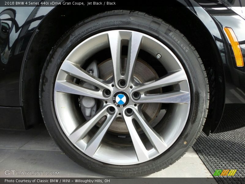 Jet Black / Black 2018 BMW 4 Series 440i xDrive Gran Coupe