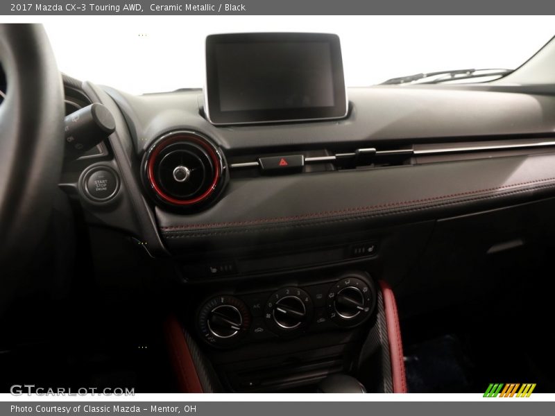 Ceramic Metallic / Black 2017 Mazda CX-3 Touring AWD