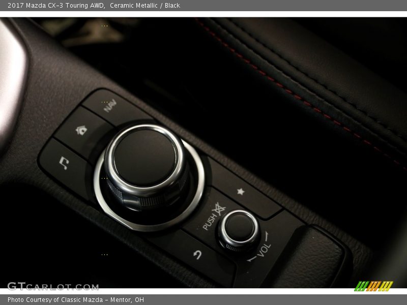 Ceramic Metallic / Black 2017 Mazda CX-3 Touring AWD