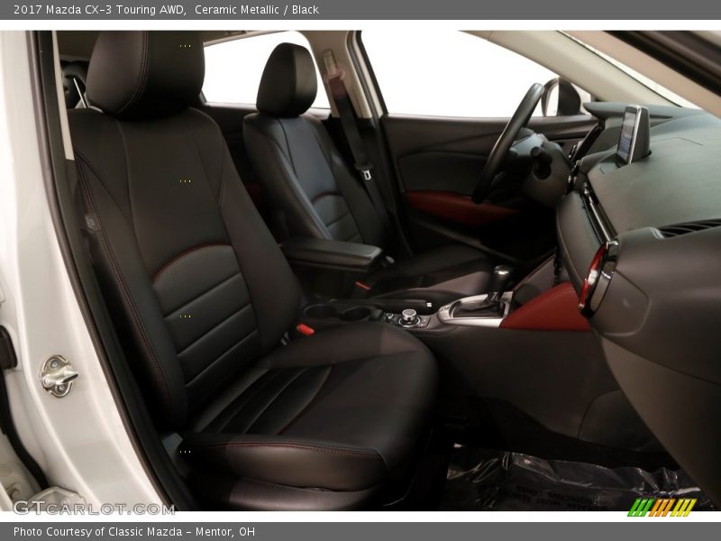 Ceramic Metallic / Black 2017 Mazda CX-3 Touring AWD