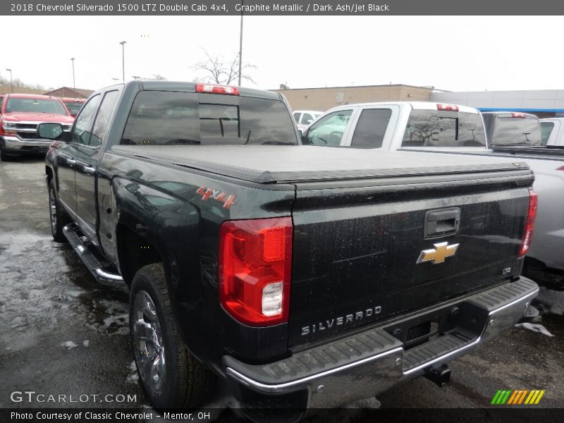 Graphite Metallic / Dark Ash/Jet Black 2018 Chevrolet Silverado 1500 LTZ Double Cab 4x4