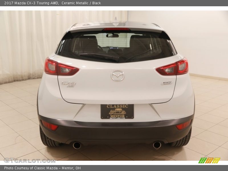 Ceramic Metallic / Black 2017 Mazda CX-3 Touring AWD
