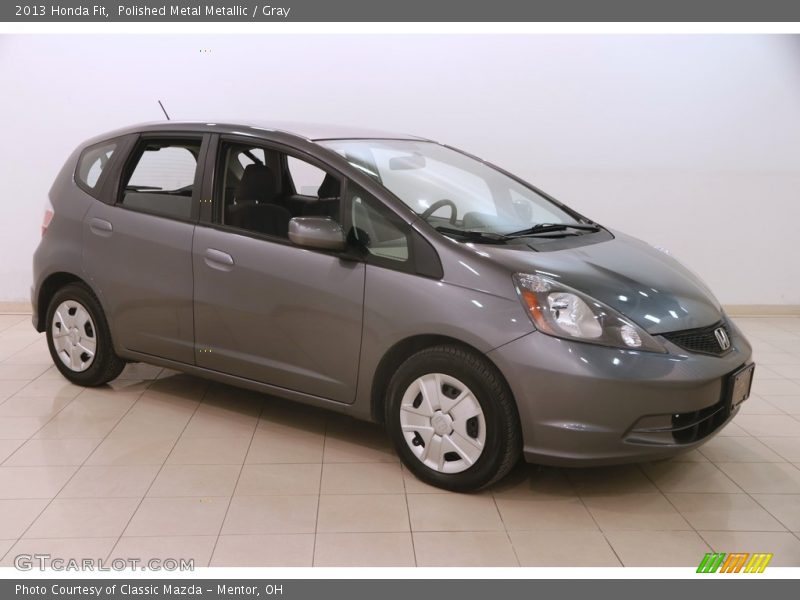 Polished Metal Metallic / Gray 2013 Honda Fit