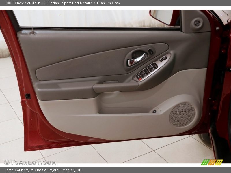 Sport Red Metallic / Titanium Gray 2007 Chevrolet Malibu LT Sedan