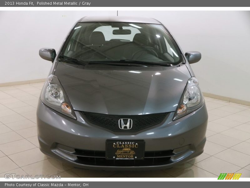 Polished Metal Metallic / Gray 2013 Honda Fit