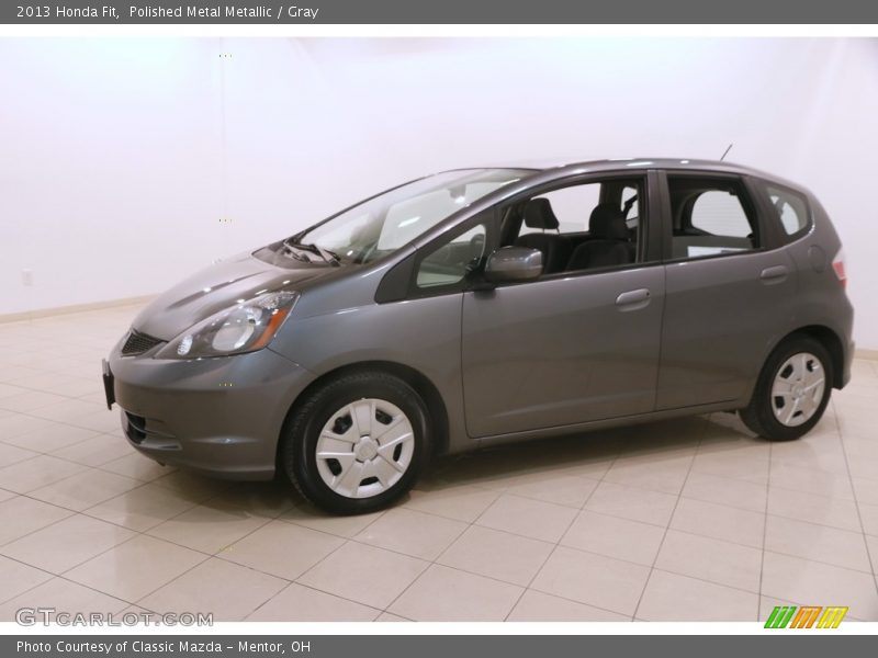 Polished Metal Metallic / Gray 2013 Honda Fit