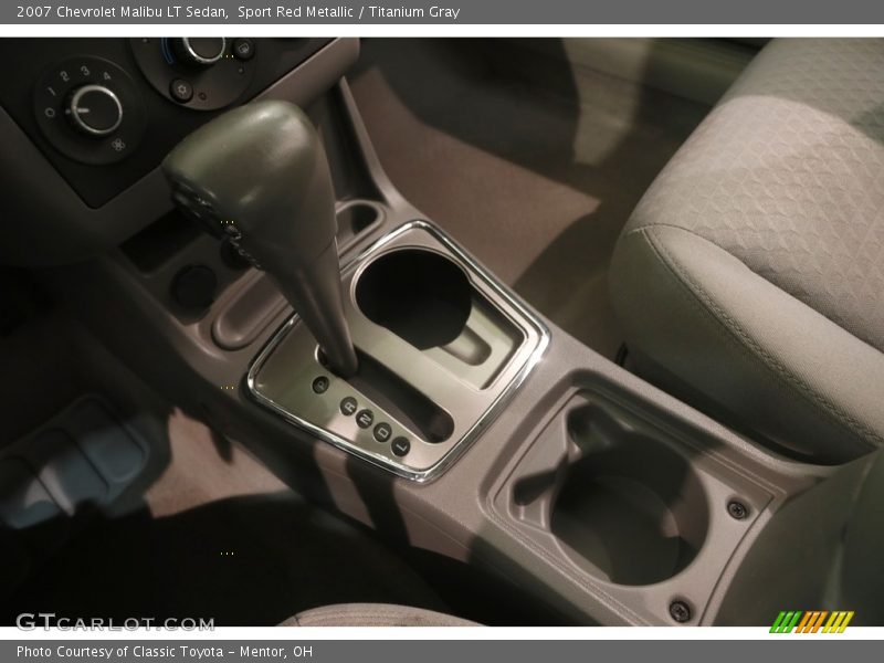 Sport Red Metallic / Titanium Gray 2007 Chevrolet Malibu LT Sedan