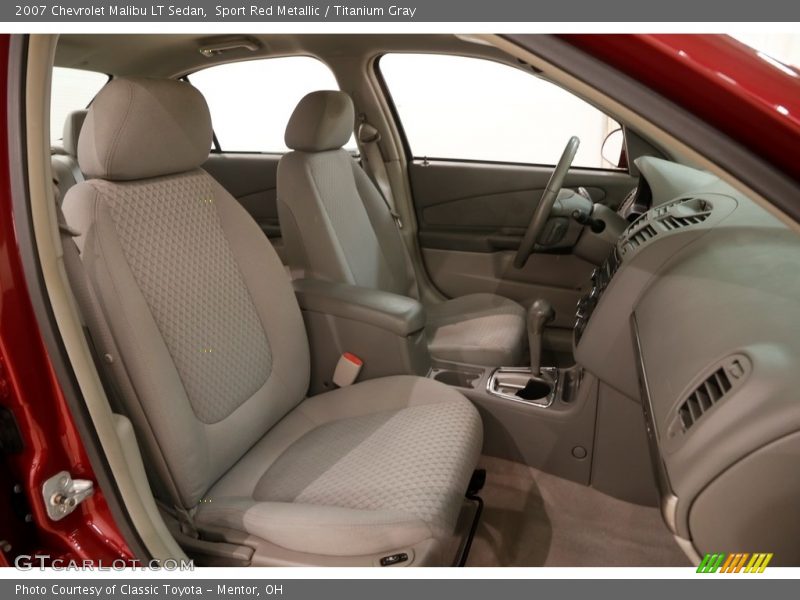 Sport Red Metallic / Titanium Gray 2007 Chevrolet Malibu LT Sedan