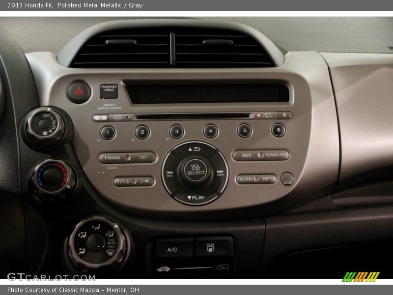 Polished Metal Metallic / Gray 2013 Honda Fit