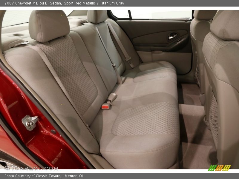 Sport Red Metallic / Titanium Gray 2007 Chevrolet Malibu LT Sedan