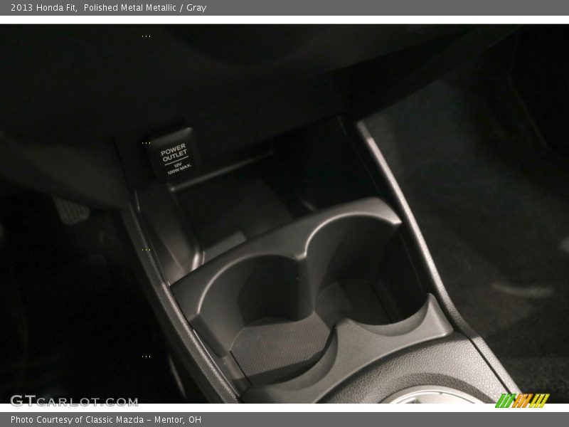 Polished Metal Metallic / Gray 2013 Honda Fit