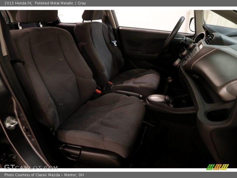 Polished Metal Metallic / Gray 2013 Honda Fit