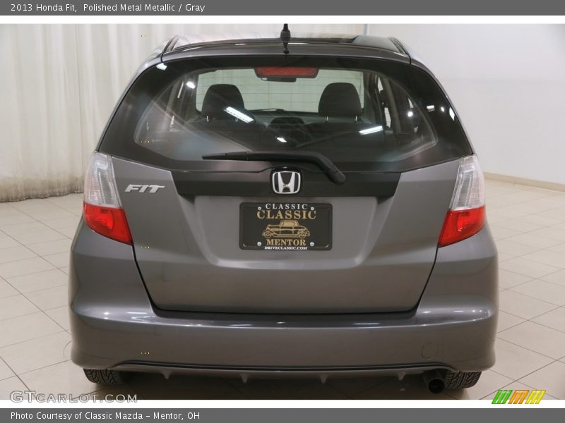 Polished Metal Metallic / Gray 2013 Honda Fit