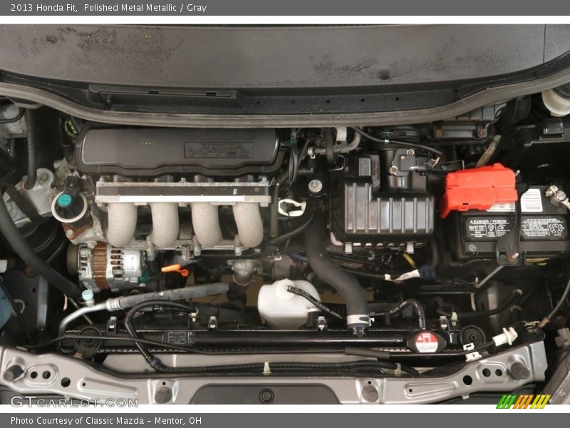 Polished Metal Metallic / Gray 2013 Honda Fit
