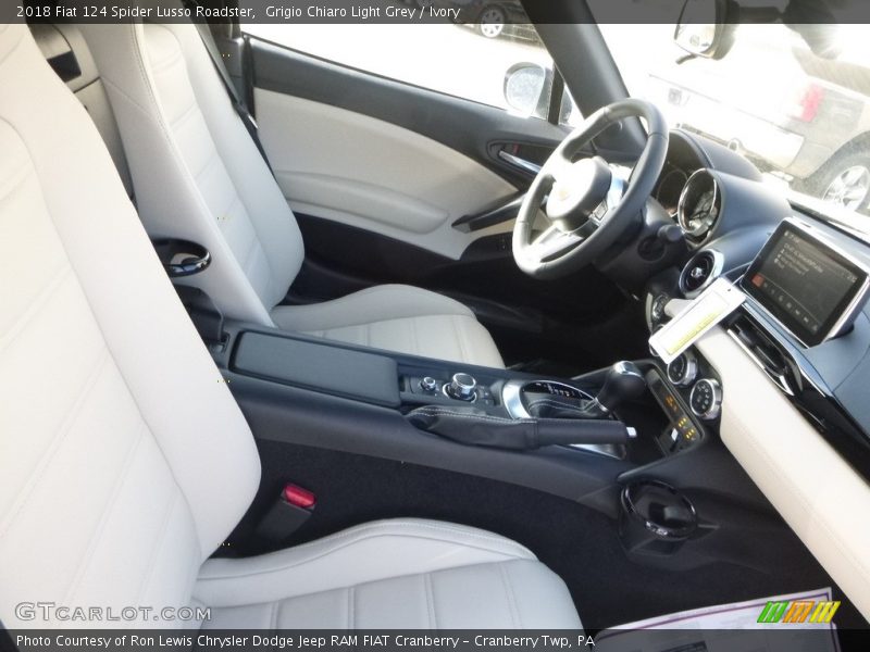 Front Seat of 2018 124 Spider Lusso Roadster