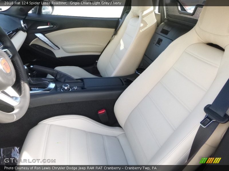 Front Seat of 2018 124 Spider Lusso Roadster