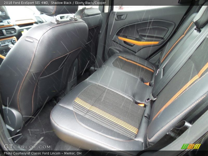 Shadow Black / Ebony Black/Copper 2018 Ford EcoSport SES 4WD