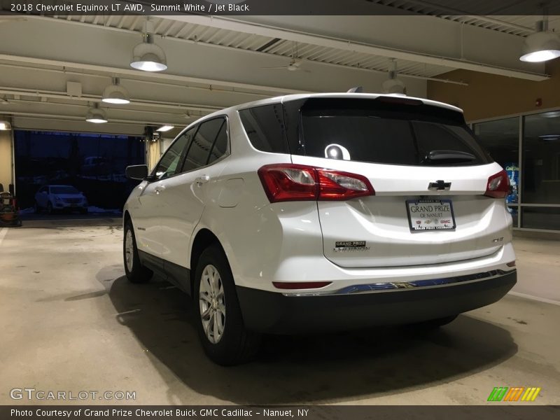 Summit White / Jet Black 2018 Chevrolet Equinox LT AWD