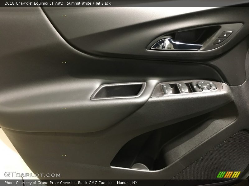 Summit White / Jet Black 2018 Chevrolet Equinox LT AWD