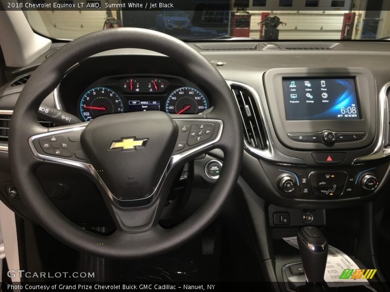 Summit White / Jet Black 2018 Chevrolet Equinox LT AWD