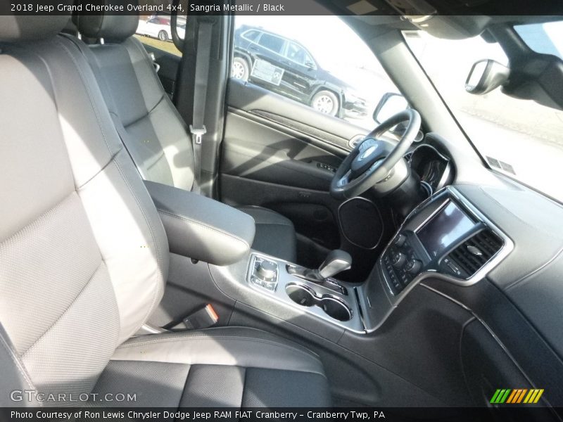 Sangria Metallic / Black 2018 Jeep Grand Cherokee Overland 4x4