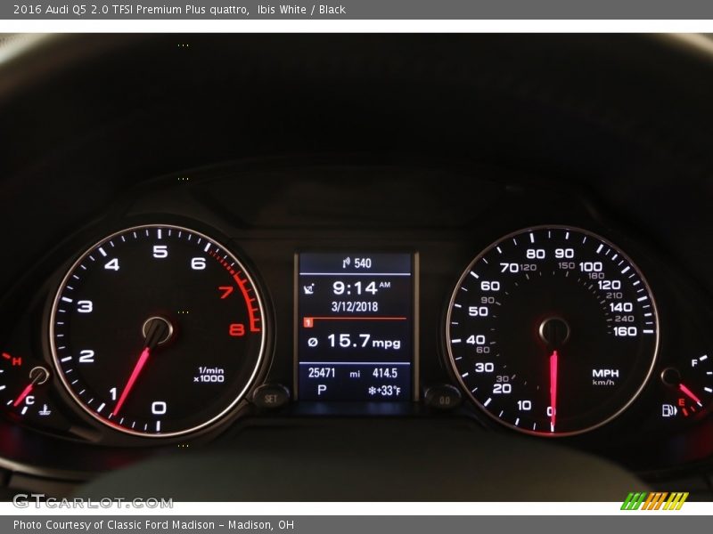 Ibis White / Black 2016 Audi Q5 2.0 TFSI Premium Plus quattro