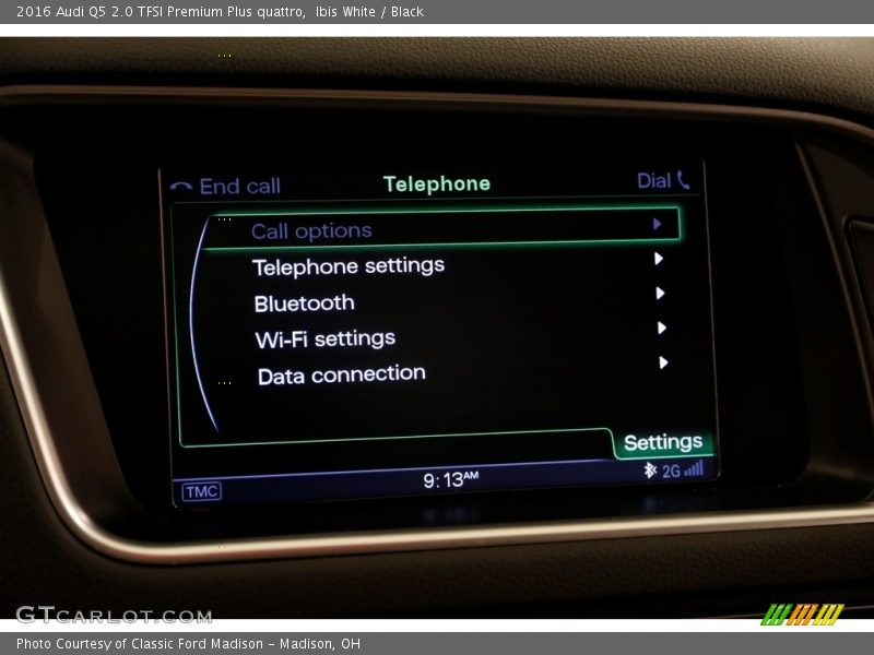 Ibis White / Black 2016 Audi Q5 2.0 TFSI Premium Plus quattro