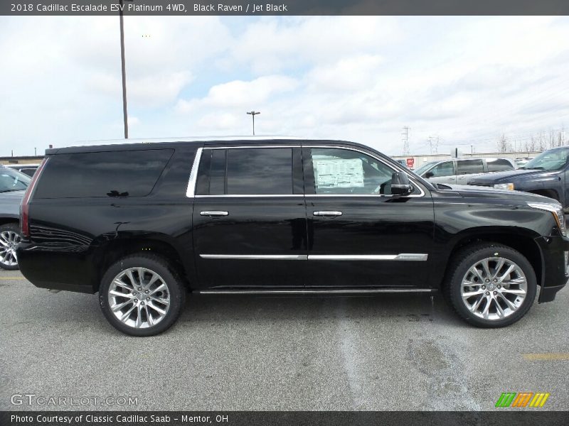  2018 Escalade ESV Platinum 4WD Black Raven