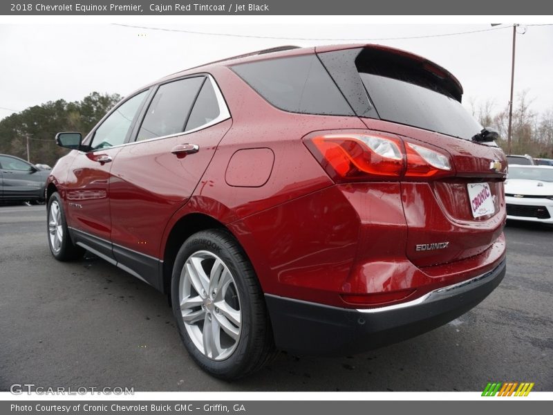 Cajun Red Tintcoat / Jet Black 2018 Chevrolet Equinox Premier