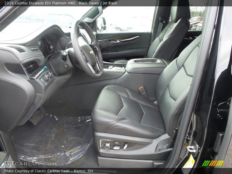  2018 Escalade ESV Platinum 4WD Jet Black Interior