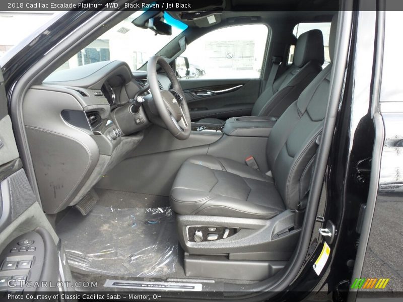  2018 Escalade Platinum 4WD Jet Black Interior