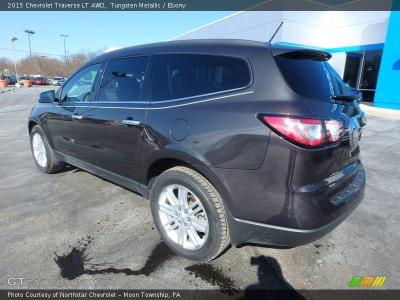 Tungsten Metallic / Ebony 2015 Chevrolet Traverse LT AWD