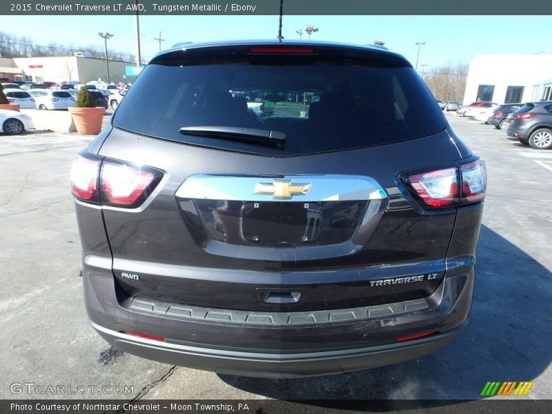 Tungsten Metallic / Ebony 2015 Chevrolet Traverse LT AWD