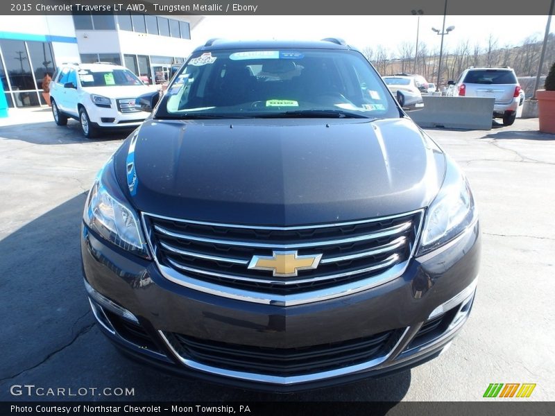 Tungsten Metallic / Ebony 2015 Chevrolet Traverse LT AWD