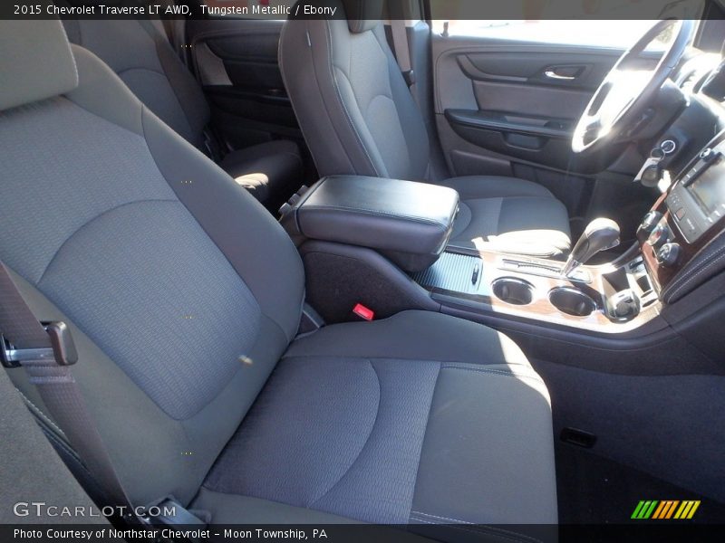 Tungsten Metallic / Ebony 2015 Chevrolet Traverse LT AWD