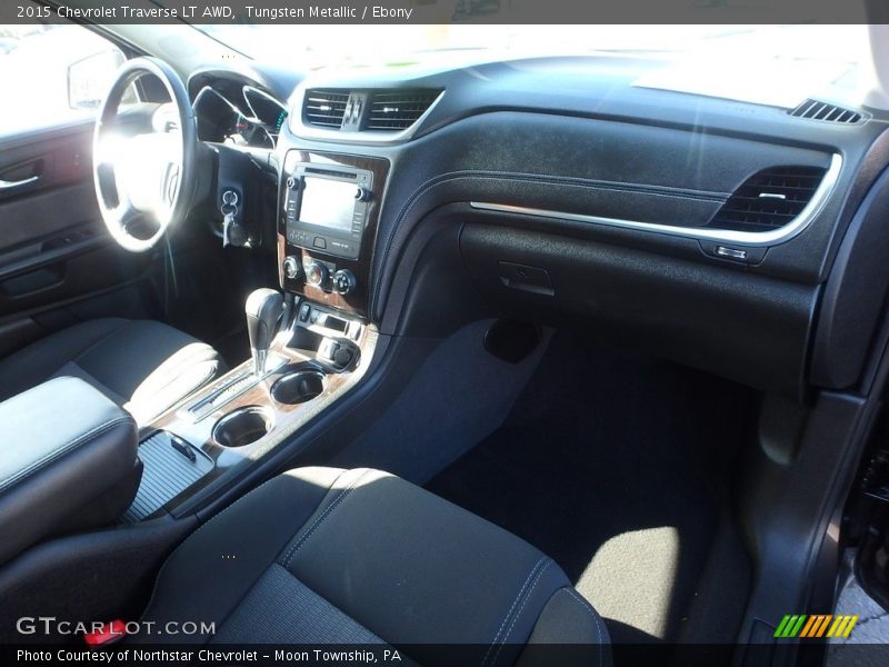 Tungsten Metallic / Ebony 2015 Chevrolet Traverse LT AWD