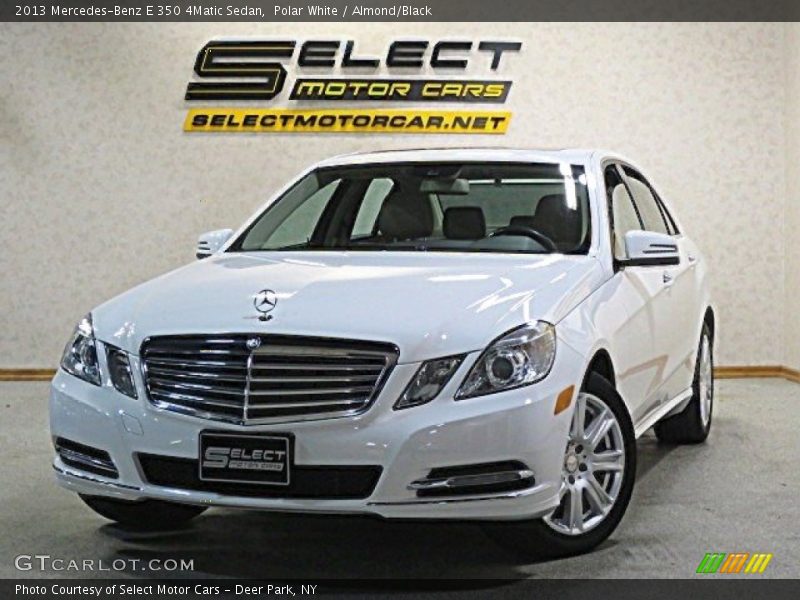 Polar White / Almond/Black 2013 Mercedes-Benz E 350 4Matic Sedan