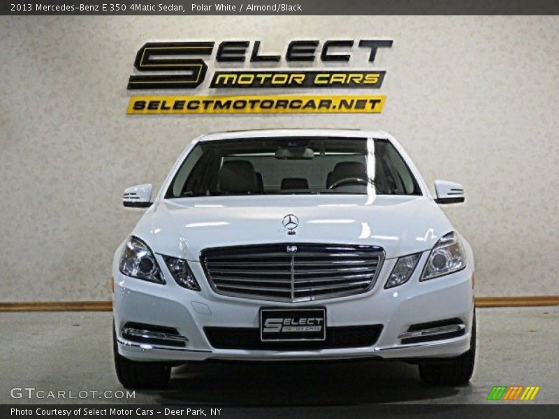 Polar White / Almond/Black 2013 Mercedes-Benz E 350 4Matic Sedan