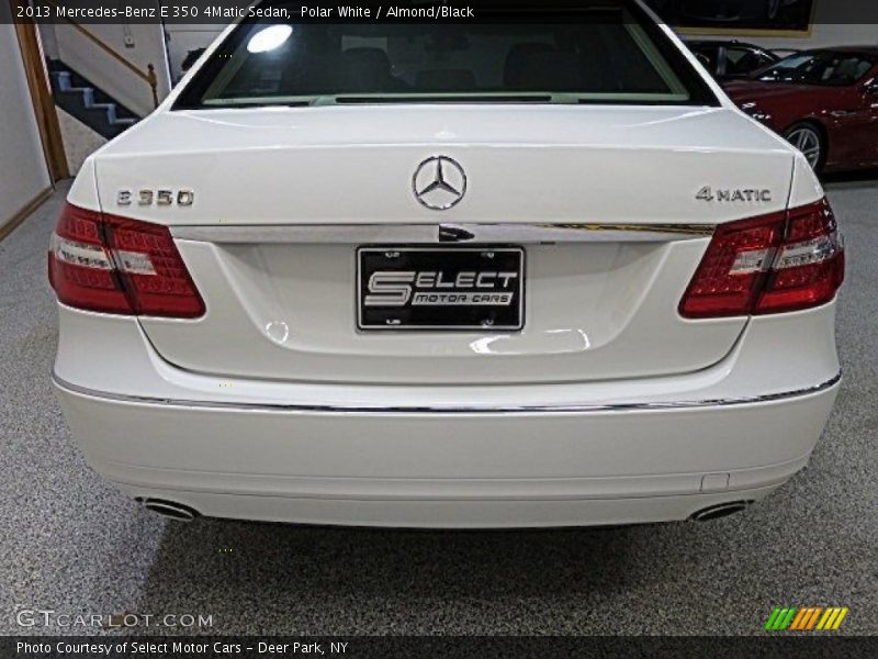 Polar White / Almond/Black 2013 Mercedes-Benz E 350 4Matic Sedan