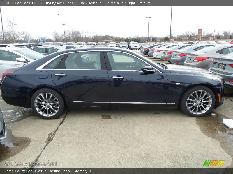  2018 CT6 3.6 Luxury AWD Sedan Dark Adriatic Blue Metallic