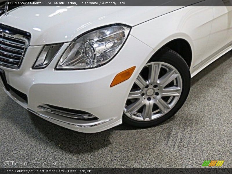 Polar White / Almond/Black 2013 Mercedes-Benz E 350 4Matic Sedan