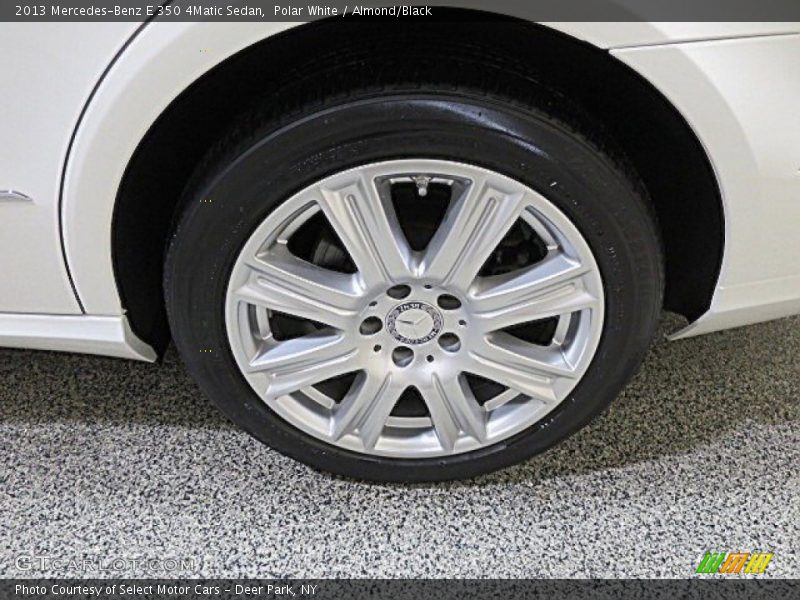 Polar White / Almond/Black 2013 Mercedes-Benz E 350 4Matic Sedan