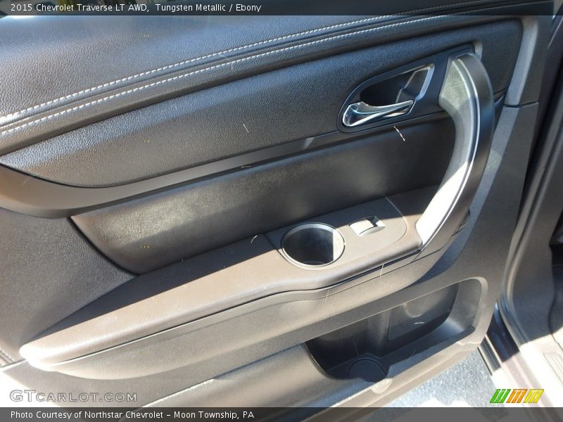 Tungsten Metallic / Ebony 2015 Chevrolet Traverse LT AWD