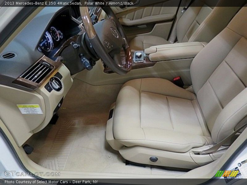 Polar White / Almond/Black 2013 Mercedes-Benz E 350 4Matic Sedan