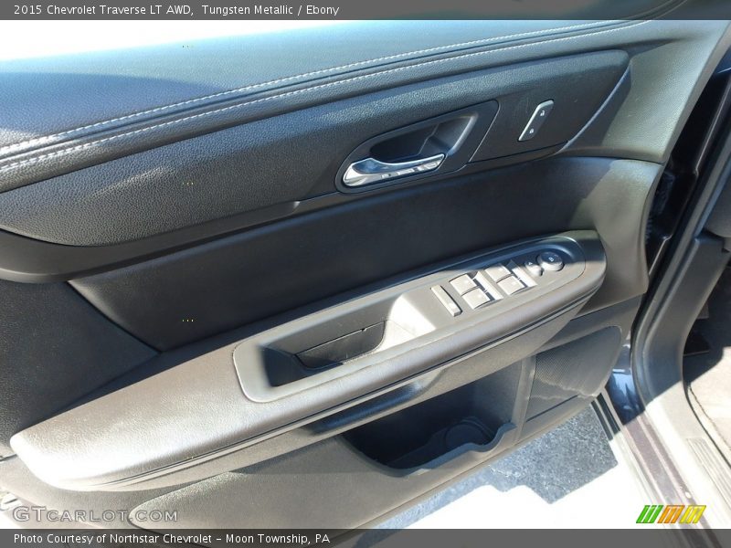 Tungsten Metallic / Ebony 2015 Chevrolet Traverse LT AWD